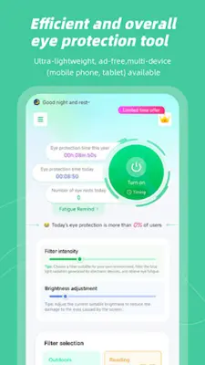 Screen Eye Protection android App screenshot 9