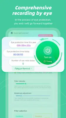 Screen Eye Protection android App screenshot 5