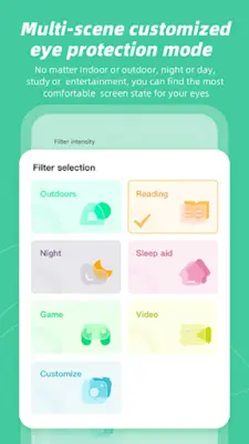 Screen Eye Protection android App screenshot 8